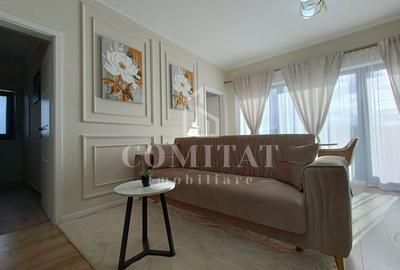 Apartament cu 2 camere semidecomandat, mobilat în Baciu