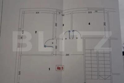 Apartament cu 2 camere decomandat în Central