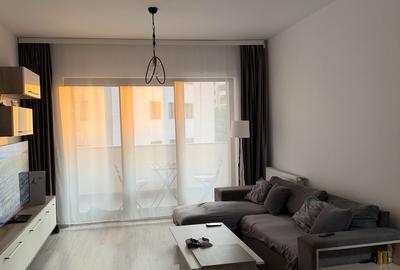 Apartament cu 2 camere semidecomandat, mobilat în Mihai Bravu