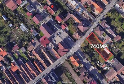 Teren de 740 mp, în Central