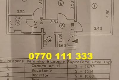 Apartament cu 2 camere decomandat în Obor - 2