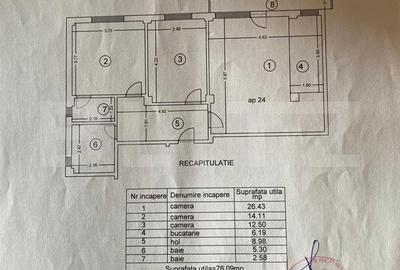 Apartament cu 3 camere decomandat, mobilat în Valea Lupului - 6