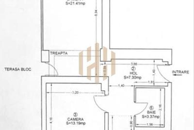 Apartament cu 2 camere în Vest