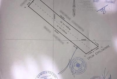 Teren de 2744 mp, în Malu