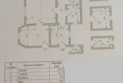 Apartament cu 2 camere decomandat în Centrul Civic