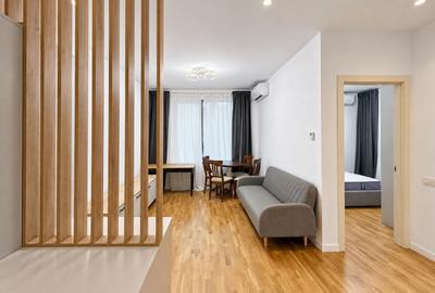 Apartament cu 2 camere decomandat, mobilat în Herăstrău