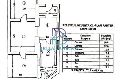 Casă cu 3 camere semidecomandat cu Canalizare în Chitila - 8