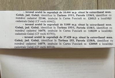 Teren de 52000 mp, în Periferie