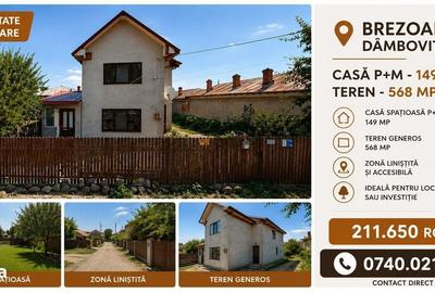 Casă cu 4 camere în Brezoaia