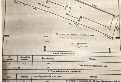 Casă cu 3 camere în Central