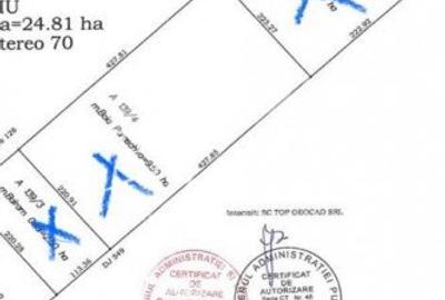 Teren agricol extravilan de 180000 mp, în Ovidiu - 2