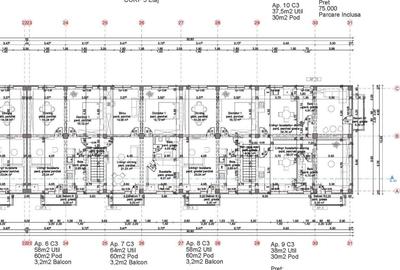 Apartament cu 3 camere în Rediu