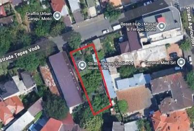 Teren de 354 mp, în Central