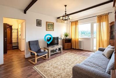 Apartament cu 2 camere semidecomandat în Tineretului
