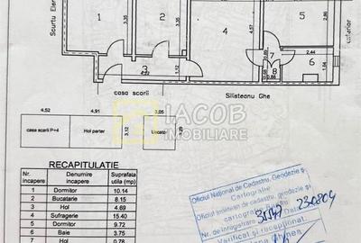 Apartament cu 3 camere în Central