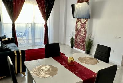 Apartament cu 2 camere semidecomandat, mobilat în Florești