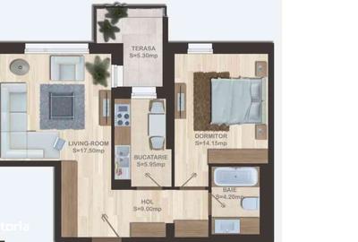 Apartament cu 2 camere decomandat în Iancului - 6
