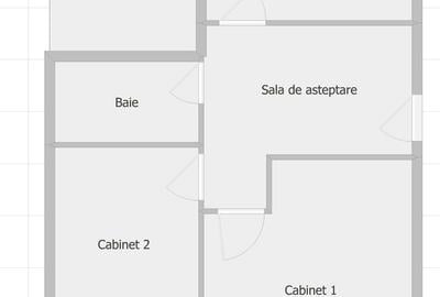 Spațiu comercial, de 54 mp, în Central