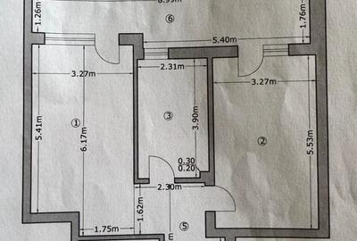 Apartament cu 2 camere decomandat în Central