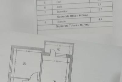 Apartament cu 2 camere în Central - 16