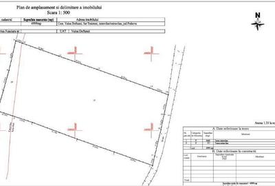 Teren intravilan de 2500 mp, în Teșila - 7