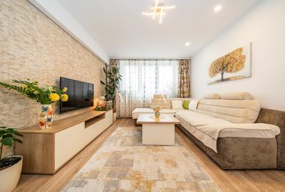 Apartament cu 3 camere decomandat, mobilat în Hipodrom 1