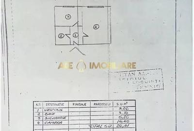 Garsonieră decomandată în Nicolae Grigorescu