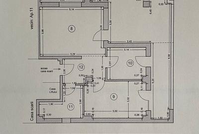 Apartament cu 2 camere decomandat, mobilat în Tomis III - 10