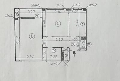 Apartament cu 2 camere decomandat în Gorjului