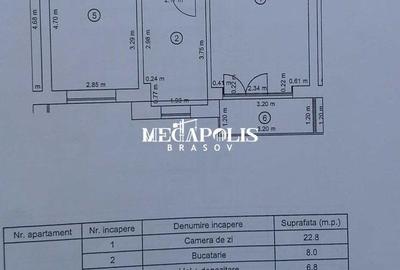 Apartament cu 2 camere decomandat în Bartolomeu - 14