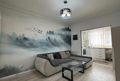 Apartament cu 2 camere semidecomandat, mobilat în Militari