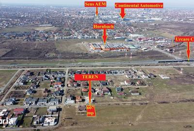 Teren de 607 mp, în Central