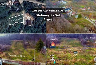 Teren de 1278 mp, în Ștefănești - 14