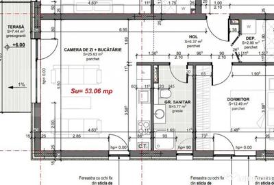 Apartament cu 2 camere semidecomandat în Apahida - 1