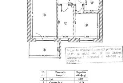 Apartament cu 2 camere decomandat în Est - 2