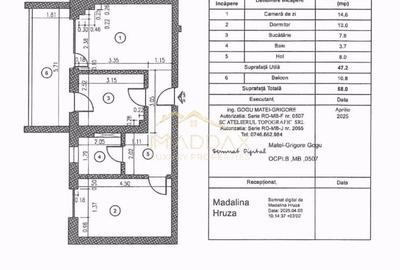 Apartament cu 2 camere semidecomandat în Sud