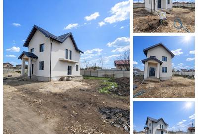Casă individuală cu 4 camere cu Teren 400 Mp în Domnești