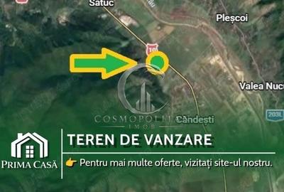 Teren intravilan de 10000 mp, în Cândești