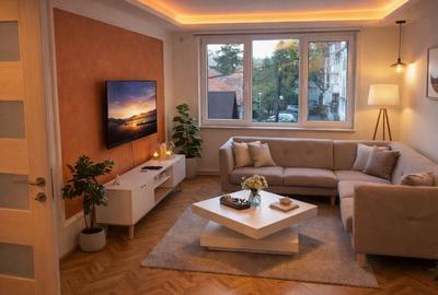 Apartament cu 3 camere, mobilat în Grigorescu