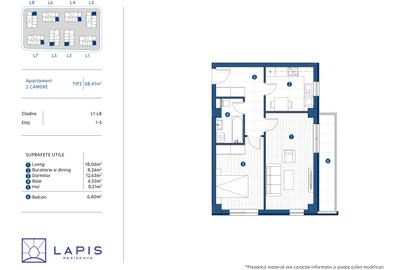 Apartament cu 2 camere decomandat în Galata - 2