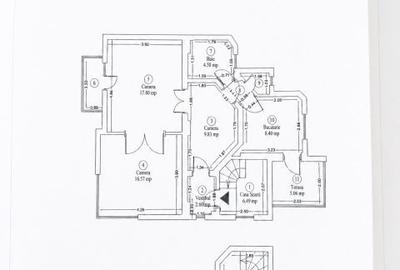 Apartament cu 3 camere semidecomandat în Timpuri Noi