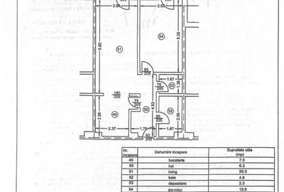 Apartament cu 2 camere decomandat în Central - 7