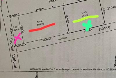 Teren de 495 mp, în Băneasa