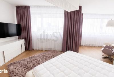 Apartament cu 4 camere decomandat, mobilat în Băneasa