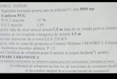 Teren Construcții intravilan de 8000 mp, în Șimnicu de Sus - 7