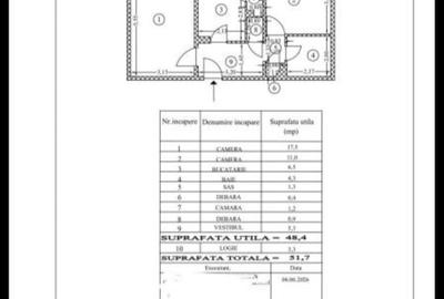 Apartament cu 2 camere în Apărătorii Patriei