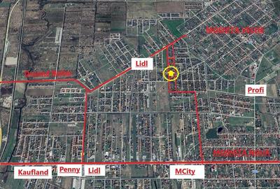 Teren de 612 mp, în Moșnița Nouă