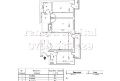 Apartament cu 3 camere decomandat în Gara de Nord