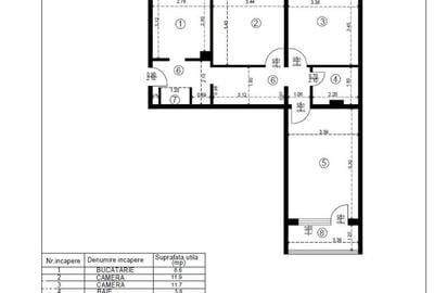 Apartament cu 3 camere în Alexandru cel Bun - 1