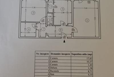 Apartament cu 2 camere decomandat în Tineretului - 6